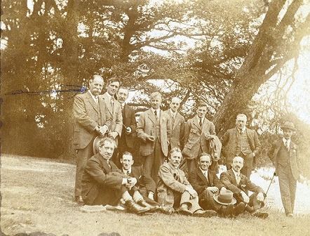 1920s - William Maas on company outing