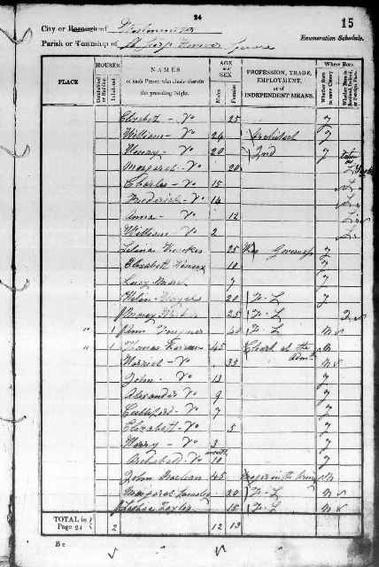 1841 census robert pt1