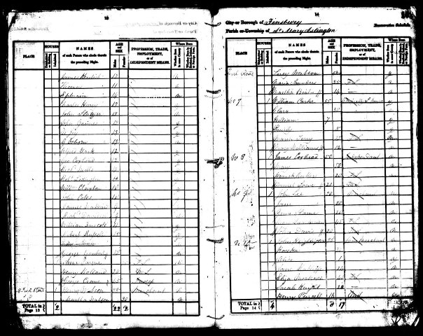 1841 census george gawbert