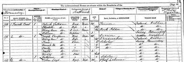 1871 vaughan census