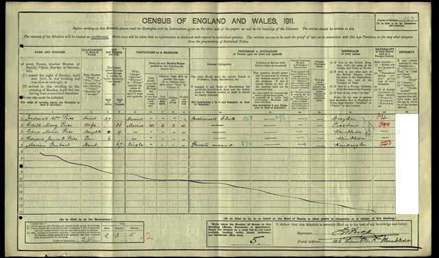 1911 census lambton rd