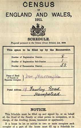 1911 census fawley