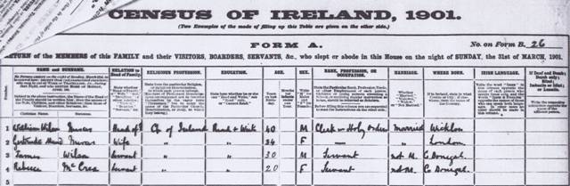 1901 ireland census