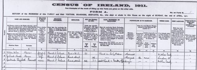 1911 ireland census