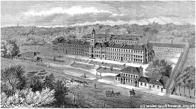 Islington Workhouse 1869