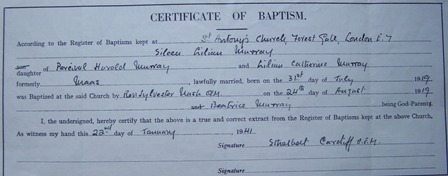 elmurray baptism 1919