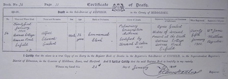 alfred edward death 1900