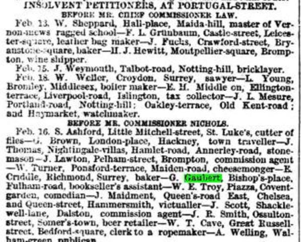 lon gazette 2 feb 1861